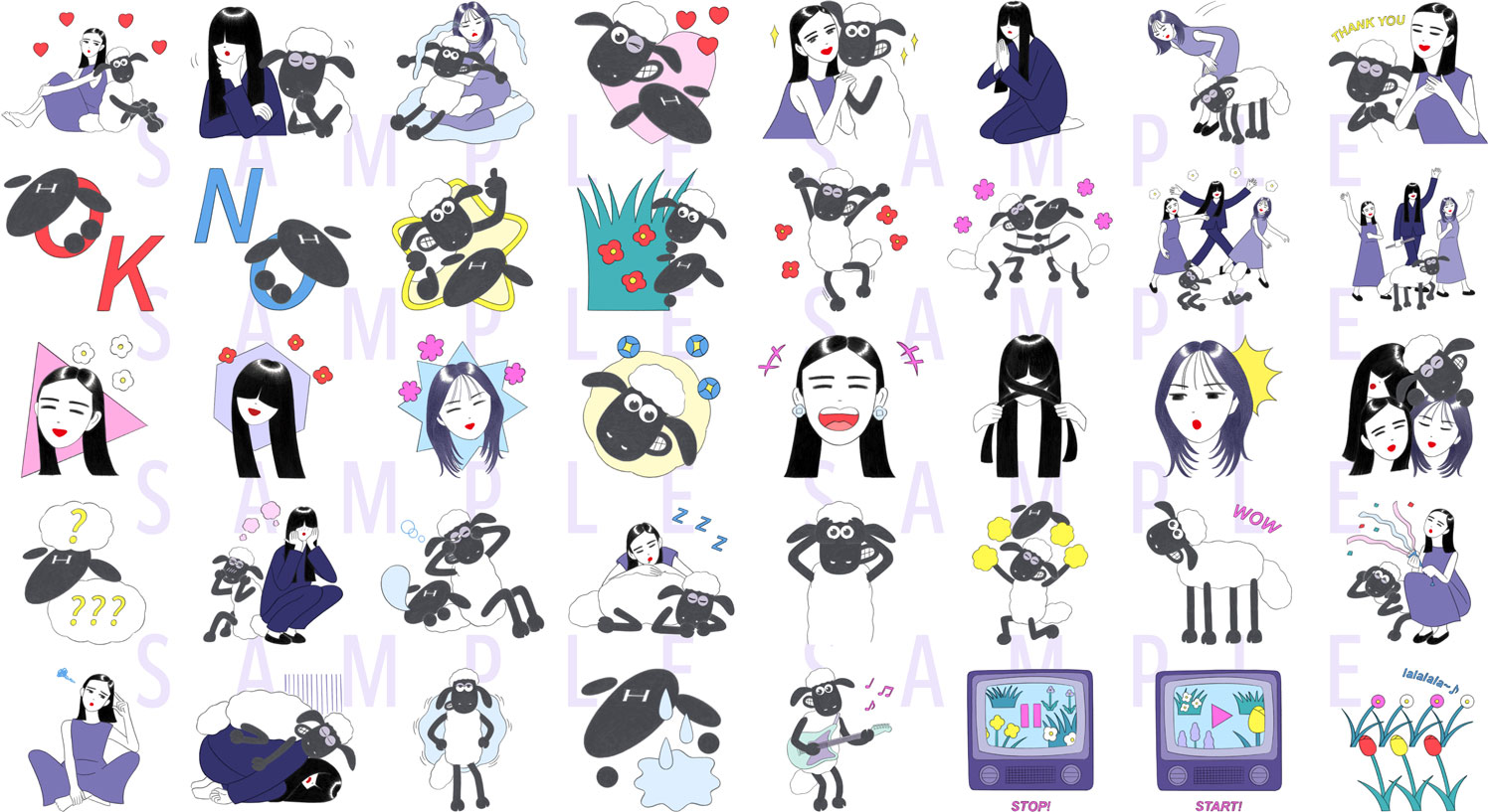 ひつじのショーン」×「羊文学」 コラボ特設サイト